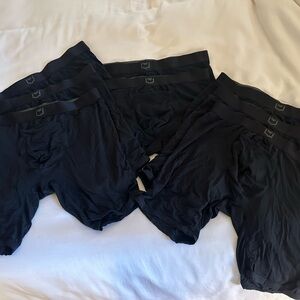SHEATH V Men's 8" Boxer Briefs w/Horizontal Fly Medium- Black | Lot Of 8!!!!